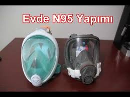 Some disposable n95 masks come with an optional exhalation valve. N95 Maske Yapimi Youtube