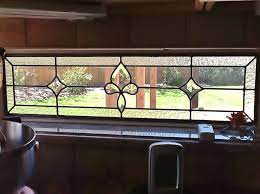 transom stained glass