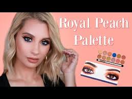 royal peach palette tutorials you