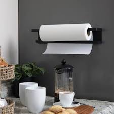 Black Paper Towel Holder He1008