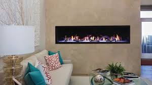 direct vent linear gas fireplace