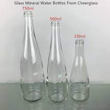 china 750ml extral glass water bottles