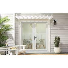 Primed Fiberglass French Patio Door Kit