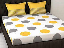 Double Bed Sheet With Two Pillow Cover