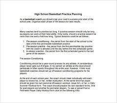 11 basketball practice plan templates