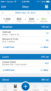 myfitnesspal the calorie counter