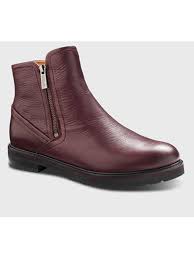 Wine Leather With Black Sole Womens Boot Samuel Hubbard