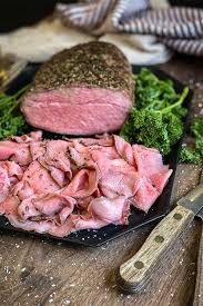 smoked roast beef with eye of round