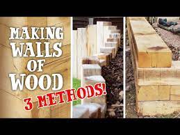 Timber Sleepers 3 Ways To Build Walls