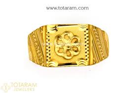 22k gold ring for men 235 gr6814 in 5