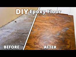 diy epoxy flooring over ed