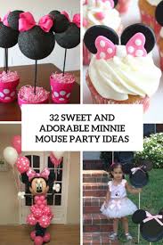 adorable minnie mouse party ideas