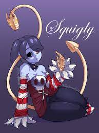 Squigly and her pet leviathan