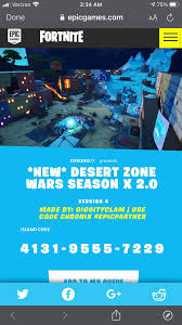 Season 4 zone wars with arena placement points! Finally Got My Desert Zone Wars Reimagined Map To Become Published My Friend With A Sac Allowed Me To Copy It Into His Island And We Published It Check It Out Now