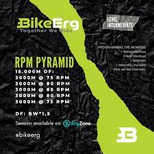 rpm pyramid workout bikeerg