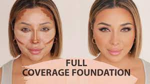 full coverage foundation look