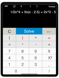 Equation Solver 4in1 On The App
