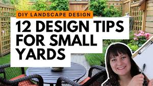 landscape design tips for small yards