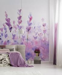 Lavender Wall Mural Self Adhesive