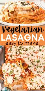 best vegetarian lasagna recipe