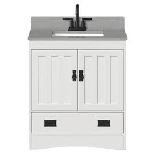 Click yes to go to the external site, click no to stay on menards.com ®. Magick Woods Elements Craven 30 W X 21 D Matte White Bathroom Vanity Cabinet At Menards