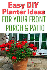 Easy Diy Front Porch Planter Ideas