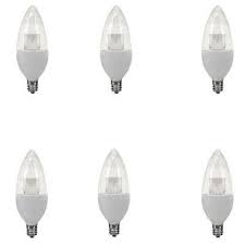 Plastic Tcp B10 Led Light Bulbs Light Bulbs The Home Depot