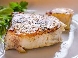 pan fried swordfish steaks with