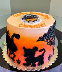 lion king layer cake cly cupcakes