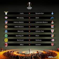 But one of them gets to play a european quarter final instead of a climactic round of 16. Uefa Europa League On Twitter The Official Result Of The Round Of 16 Ueldraw Most Exciting Tie