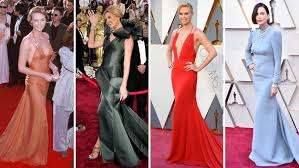 charlize theron oscars red carpet