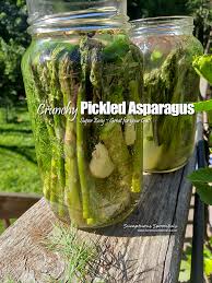 crunchy pickled asparagus