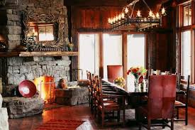 Standout Rustic Stone Fireplaces