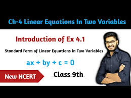 Ex 4 2 Linear Equations Class 9th