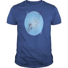 Dandelion On Baby Blue Premium Fitted Guys Tee Baby T