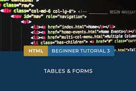 html tables forms