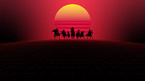 red dead redemption minimal 8k hd