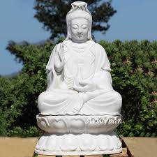 Quan Yin Garden Statue Marble Kuanyin