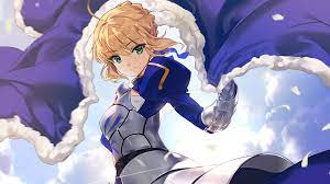 Fate stay night обои на пс4. Fate Series Saber 1 Ps4wallpapers Com