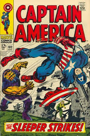 This collection starts in 1964, with tales of suspense #59, featuring iron man and captain america. Gcd Cover Captain America 102 Silver Age Comic Books Comic Book Covers Captain America Comic