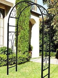 Heavy Wrought Iron Garden Screen Trellis