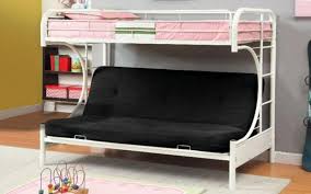 Oem living room furniture foldable metal sofa bunk bed couch modern designs sofa bed double mechanism folding sofa cum bunk bed. Futon Bunk Bed Twin Over Double With Metal Black White Grey Furnberry