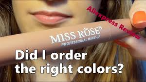 miss rose lipstick pencil 2in1 makeup