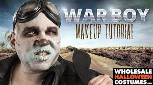 mad max war boy makeup tutorial