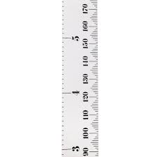 Us 7 99 35 Off Wooden Kids Height Chart Wall Sticker Black White Height Ruler Height Growth Chart Measure For Home Children Bedroom Decoration In