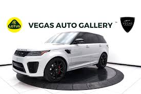 Our comprehensive coverage delivers all you need to know to make an informed car buying decision. Used 2020 Land Rover Range Rover Sport Svr For Sale Sold Lotus Cars Las Vegas Stock V726934