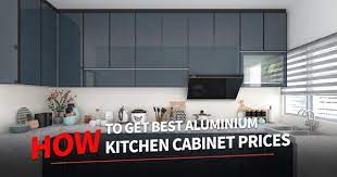 aluminium kitchen cabinet s how