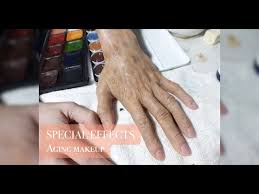 old age makeup aging hands you