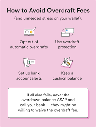 what are overdraft fees and how to