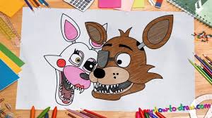 Tutorial how to draw mangle fox in fnaf by bumfun draw channel subscribe for new video at here bit.ly/bumfundrawing. How To Draw Foxy Mangle Fnaf My How To Draw